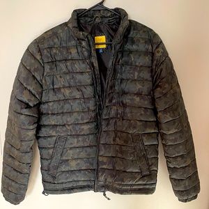 Prince & Fox Camo Puffer Jacket Size Small
